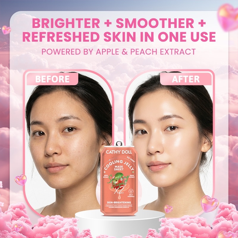 CATHY DOLL Sparkling Bright Cooling Jelly Mask 25g image