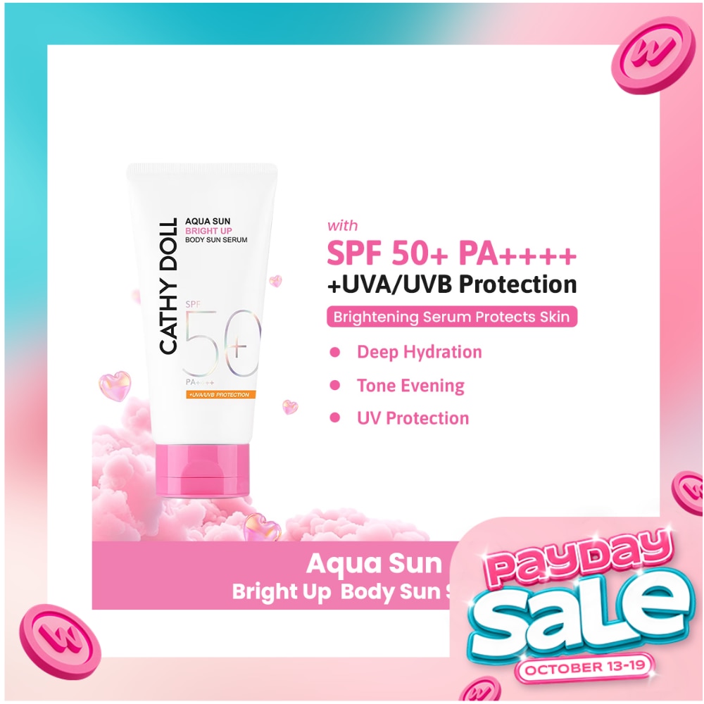 CATHY DOLL Bright Up Body Sun Serum SPF50 50ml image