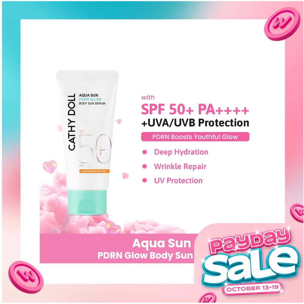 CATHY DOLL PDRN Glow Body Sun Serum SPF50 50ml image