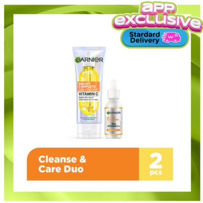 GARNIER - GARNIER VITAMIN C CLEANSE AND CARE DUO image