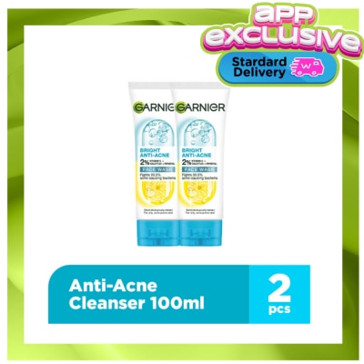 GARNIER - GARNIER ANTI ACNE FOAM CLEANSER TWINPACK image