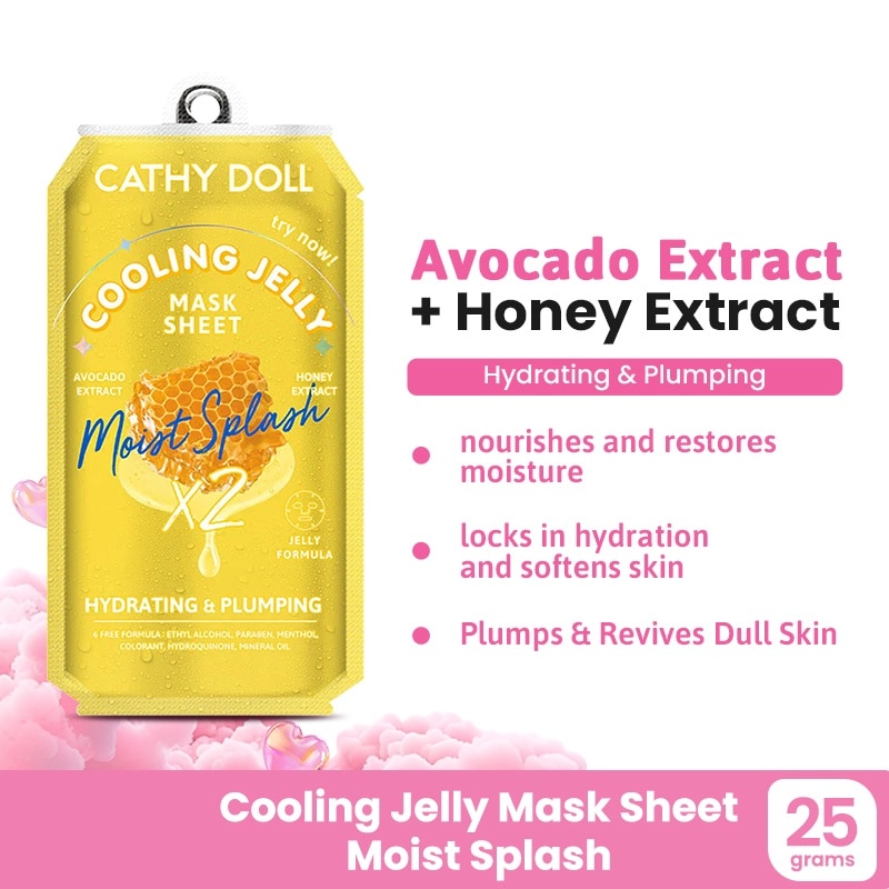 CATHY DOLL Moist Splash Cooling Jelly Mask 25g image