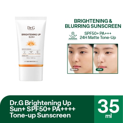 DR G - Dr.G Brightening Up Sun+ SPF50+ PA++++ Tone-up Sunscreen 35ml image