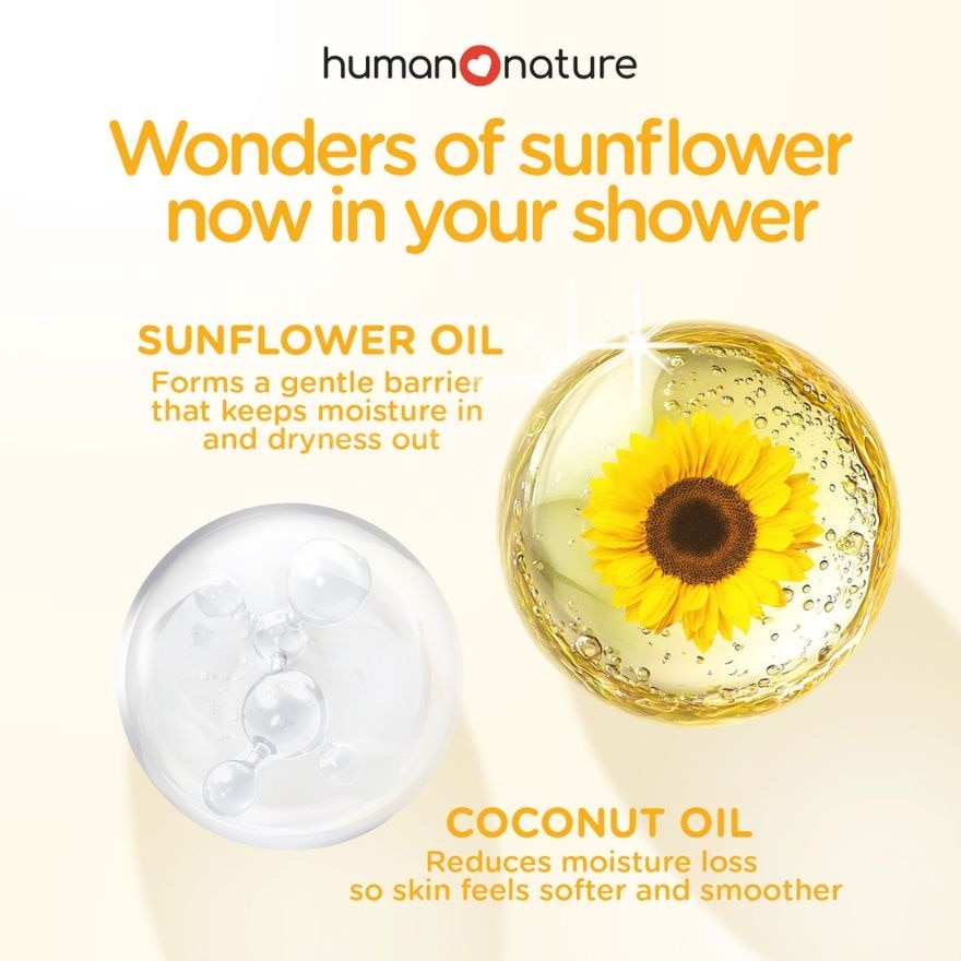 HUMAN NATURE Sunflower Moisturizing Bar 120g image