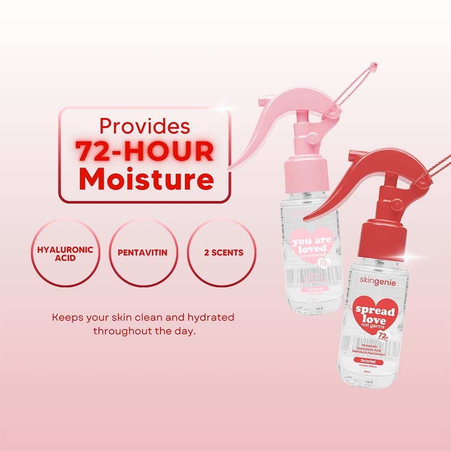 SKIN GENIE Her Power Hydrating Alcospray Scarlet 50ml image