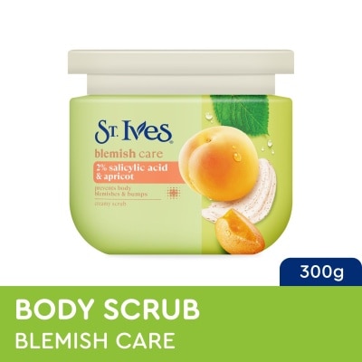 ST IVES ST IVES Blemish Care 2 Percent Salicylic Acid and Apricot Body Scrub 300g image