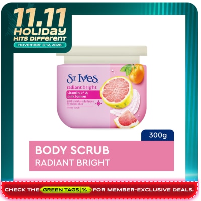 ST IVES ST IVES Creamy Scrub Radiant and Bright Vitamin C and Pink Lemon 300g image
