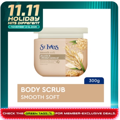ST IVES ST. IVES Smooth and Soft Glycerin and Colloidal Oatmeal Creamy Scrub 300g image