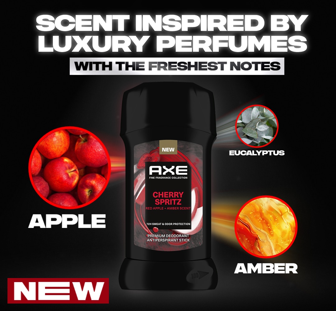 AXE Cherry Spritz Premium Deodorant Antiperspirant Stick 85g image