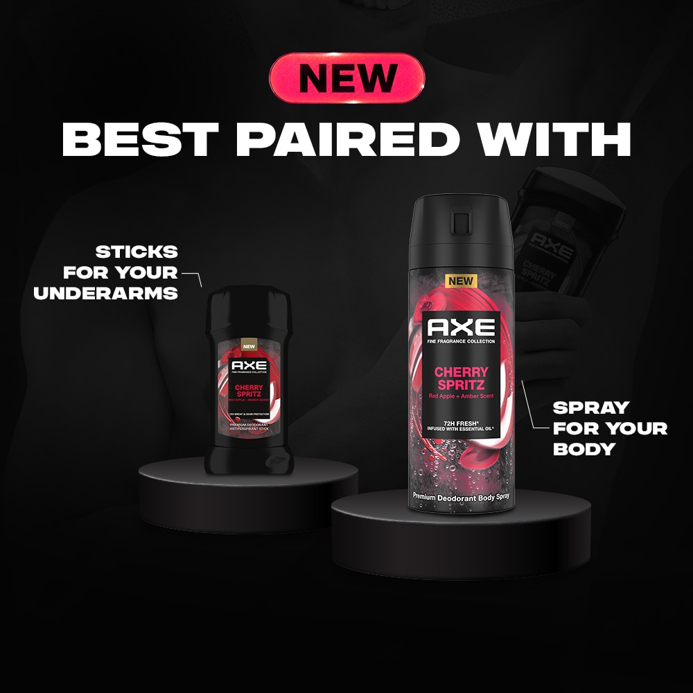 AXE Cherry Spritz Premium Deodorant Antiperspirant Stick 85g image