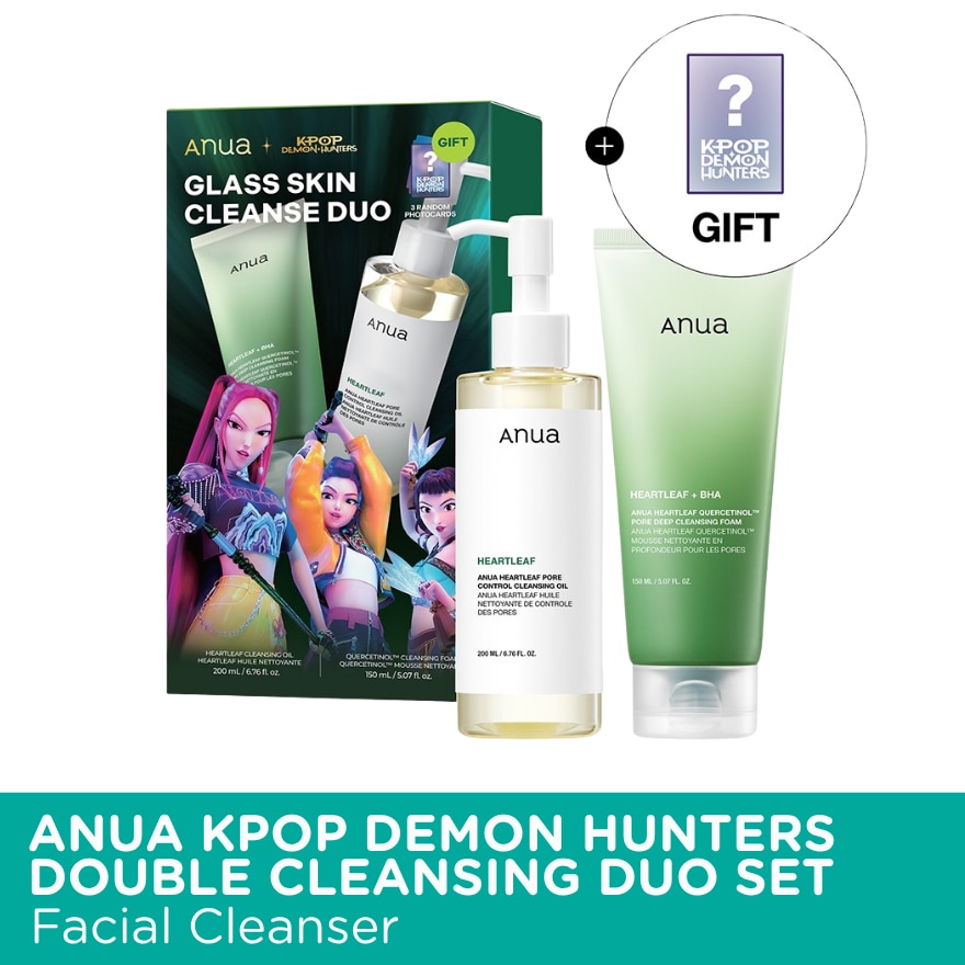 ANUA KPOP Demon Hunters Double Cleansing Duo Set image