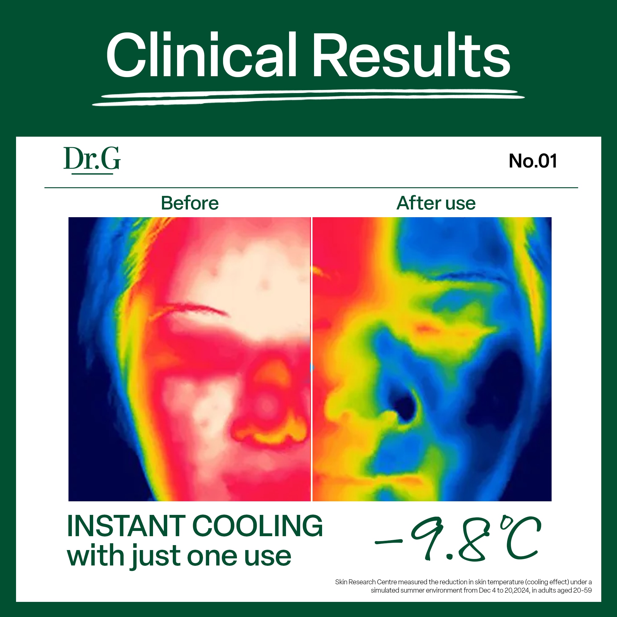 Dr.G R.E.D Blemish Hyal Cica Soothing Cooling Gel Mask image