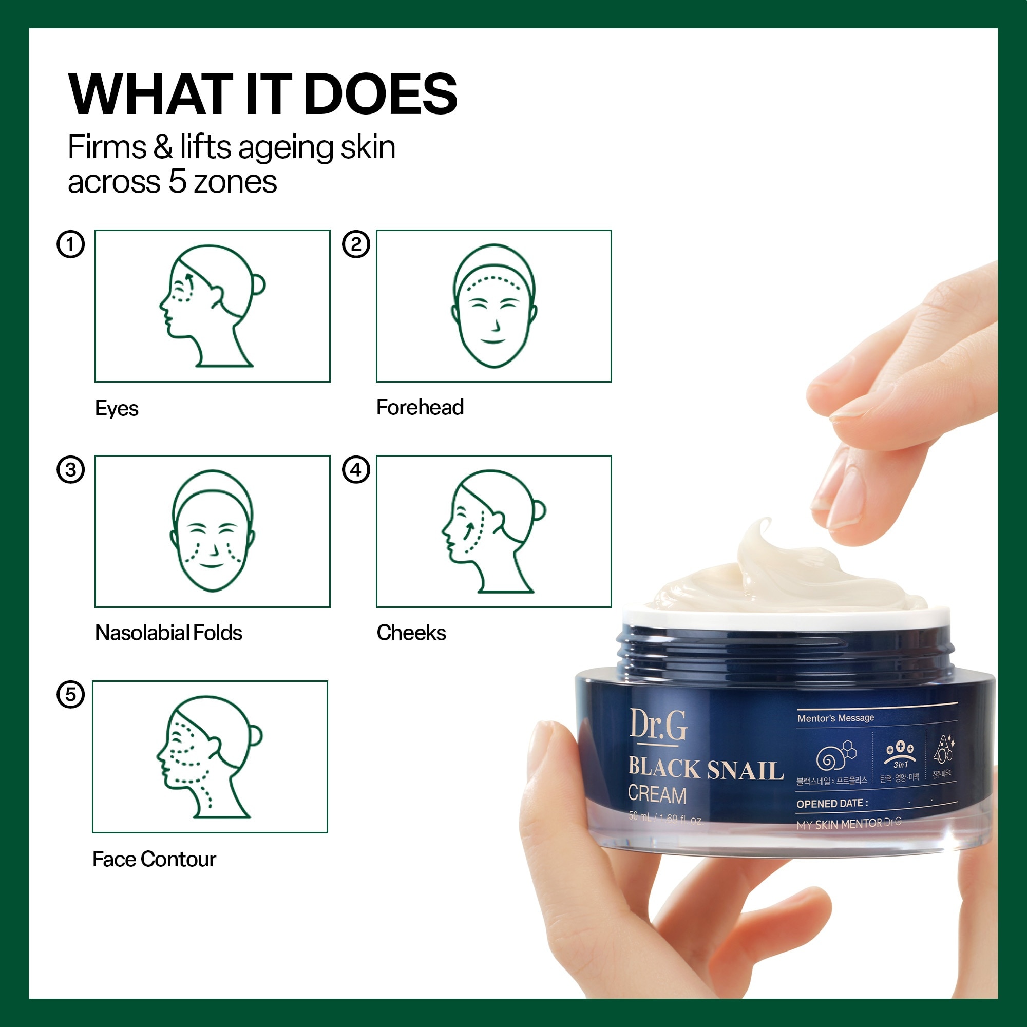 Dr.G Black Snail Cream 30ml image