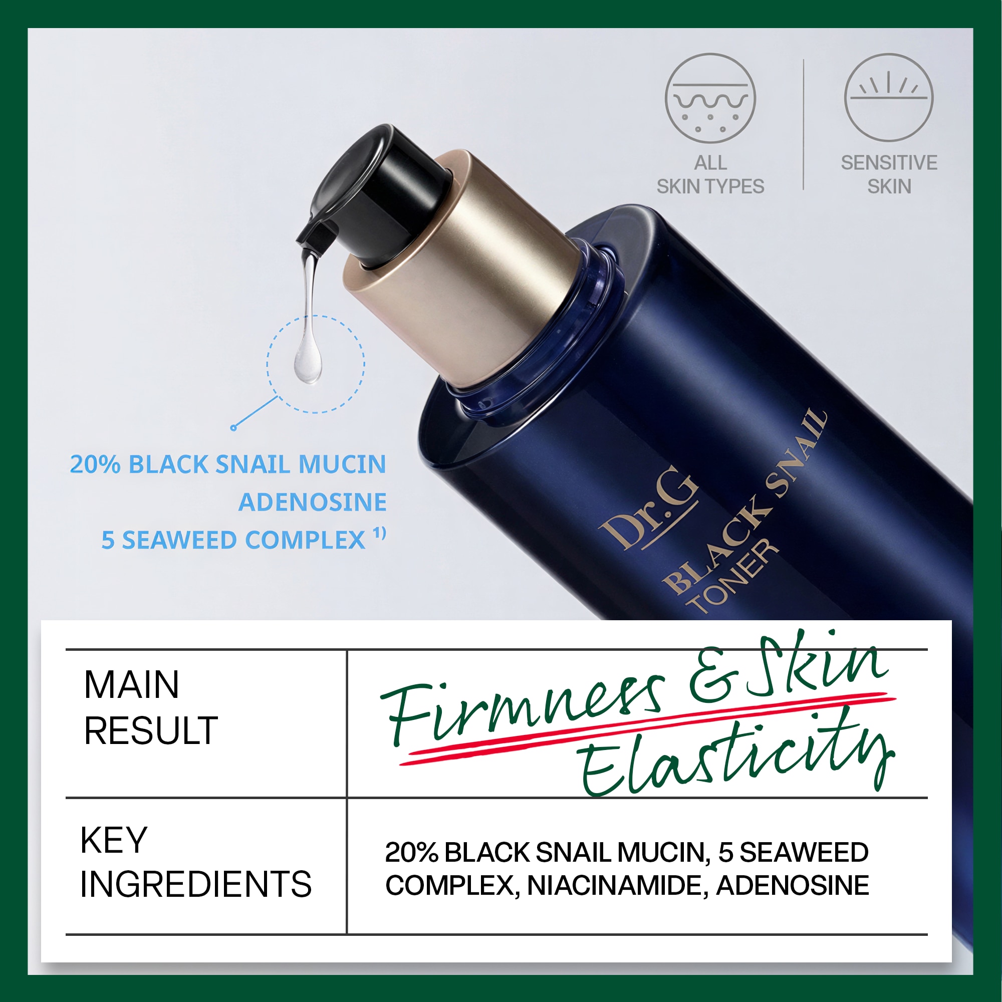 Dr.G Black Snail Toner 150ml image