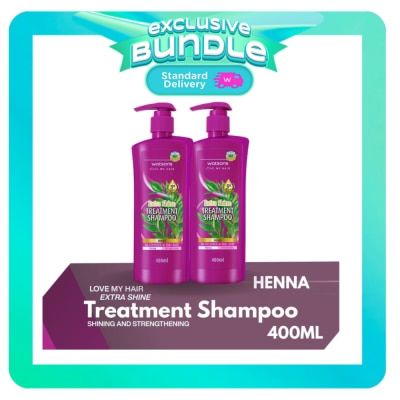 WATSONS - WATSONS  Henna Extra Shine Treatment Shampoo Bundle 400ml