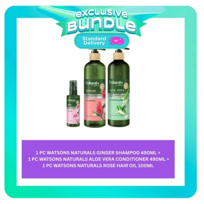WATSONS - Watsons Back To School Smooth & Nourish Hair Set Bundle