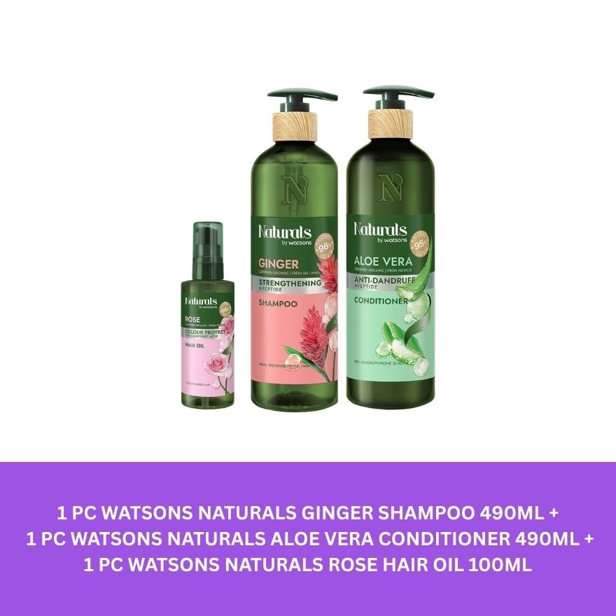 Watsons Back To School Smooth & Nourish Hair Set Bundle