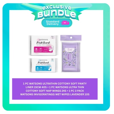 WATSONS - Watsons Back To School Feminine Care Essentials Bundle