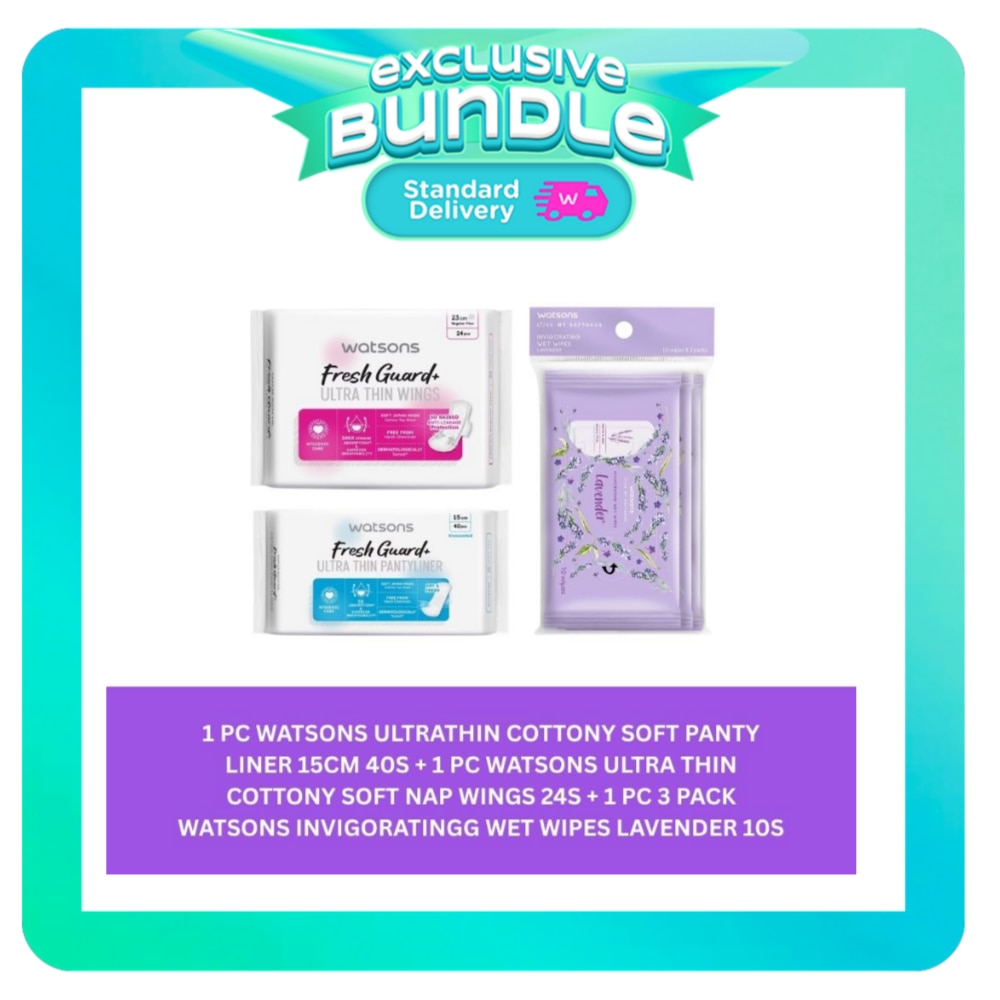 Watsons Back To School Feminine Care Essentials Bundle