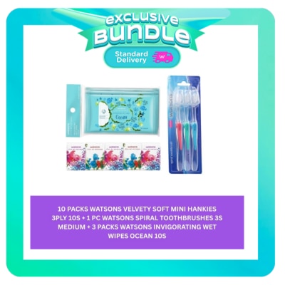 WATSONS - Watsons Back To School Clean & Fresh Essentials Bundle