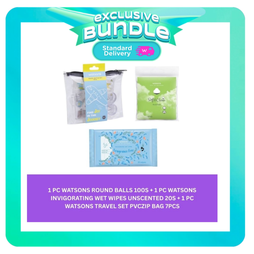 Watsons Back To School Travel Beauty Kit Bundle