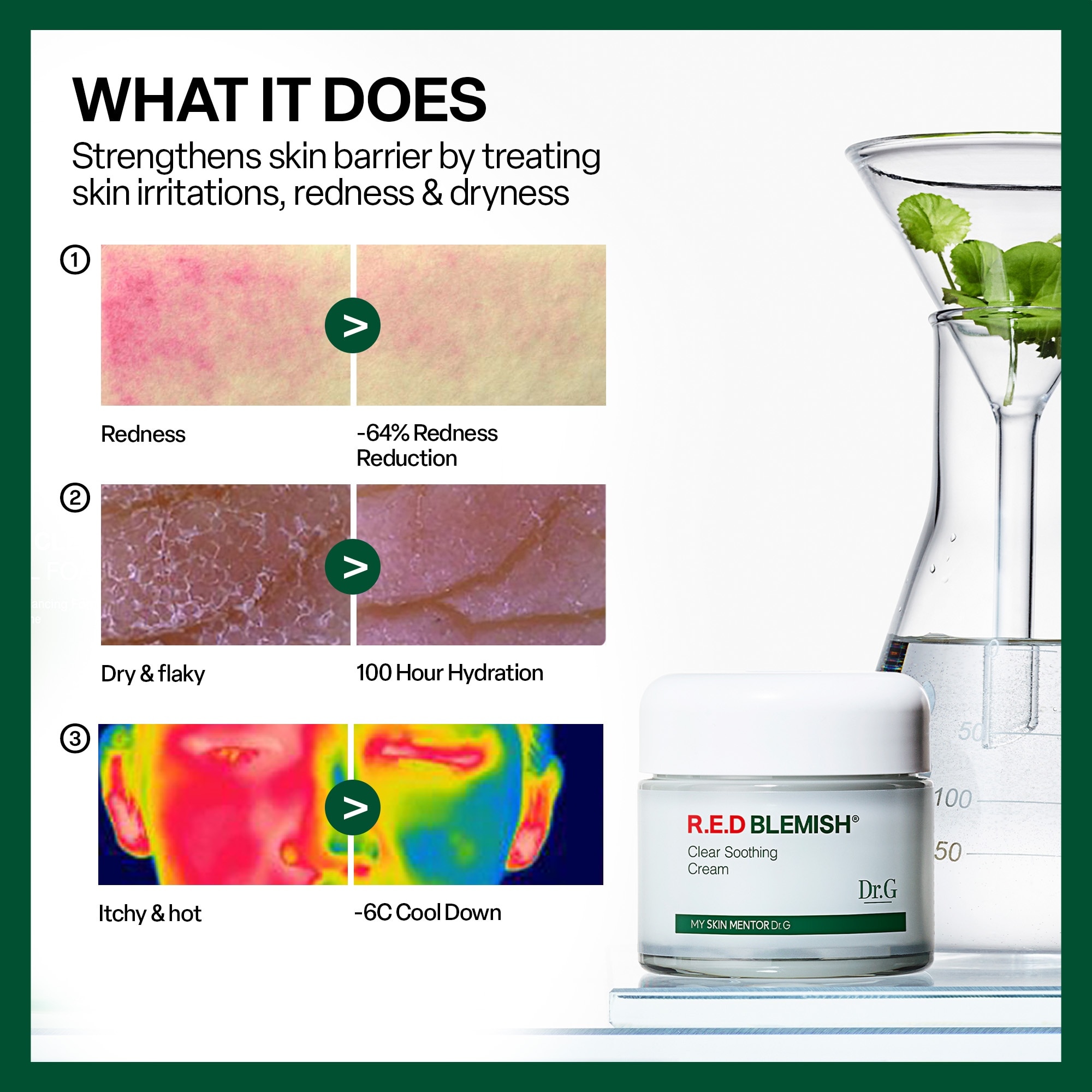 Dr.G R.E.D Blemish Clear Soothing Cream 30ml image
