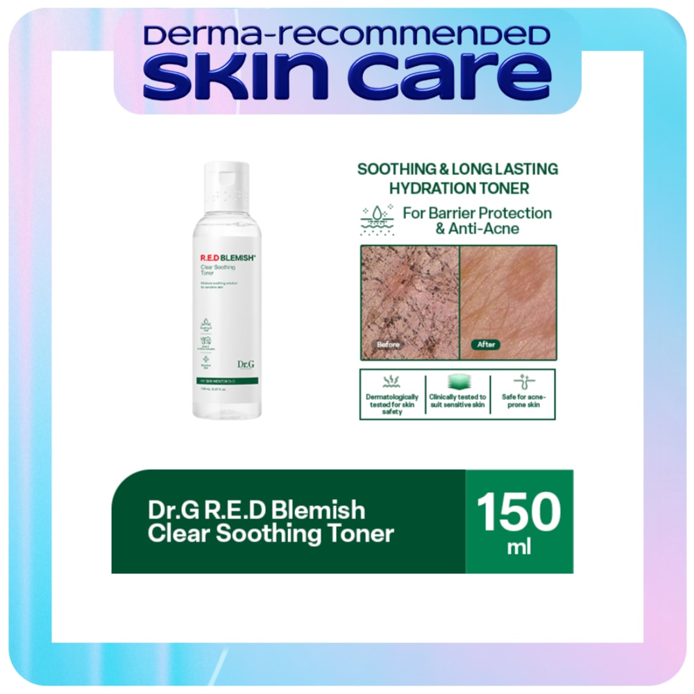 Dr.G R.E.D Blemish Clear Soothing Toner 150ml image