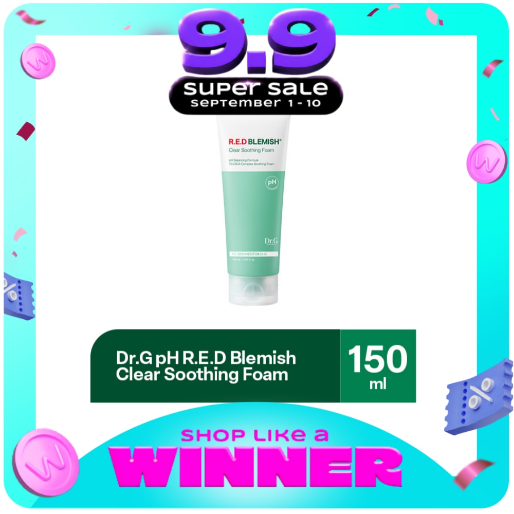 Dr.G pH R.E.D Blemish Clear Soothing Foam 150ml image