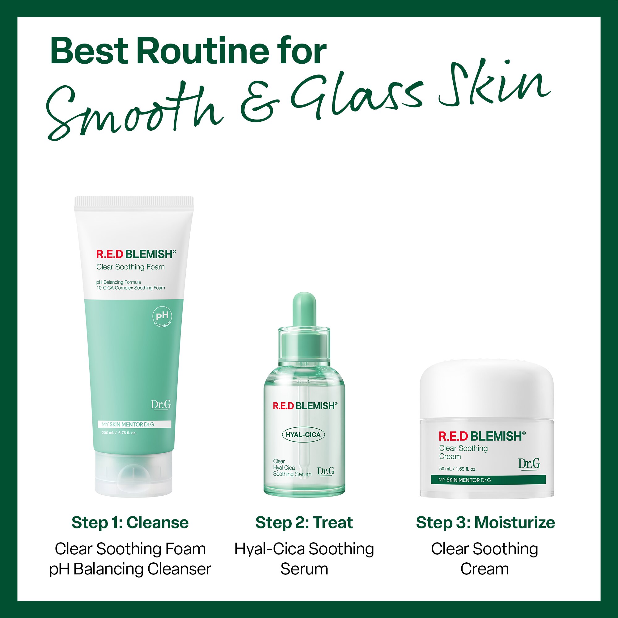Dr.G pH R.E.D Blemish Clear Soothing Foam 150ml image