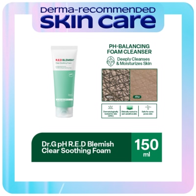 DR G Dr.G pH R.E.D Blemish Clear Soothing Foam 150ml image