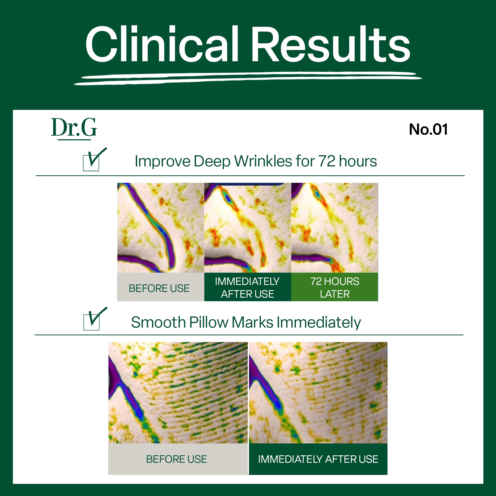 Dr.G Black Snail Retinol Wrinkle Mask image
