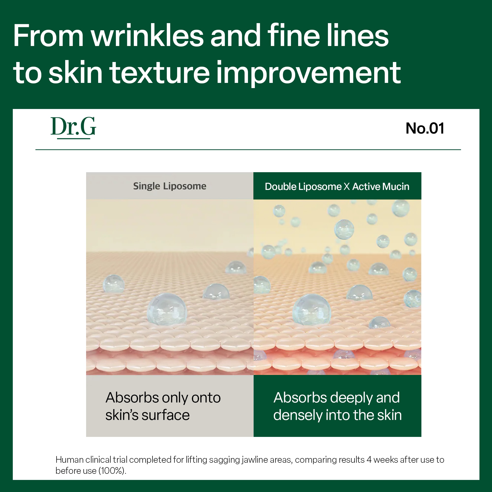 Dr.G Black Snail Retinol Wrinkle Mask image