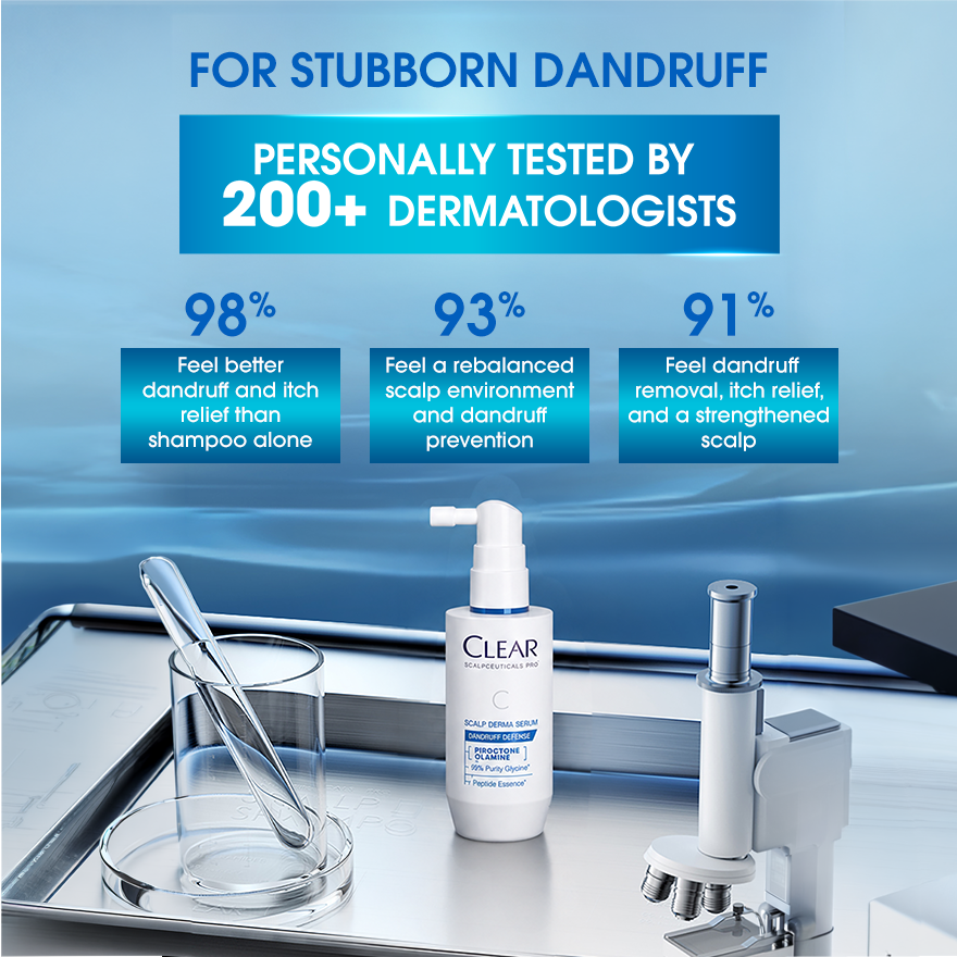 CLEAR Scalp Derma Serum Dandruff Defense 50ml image