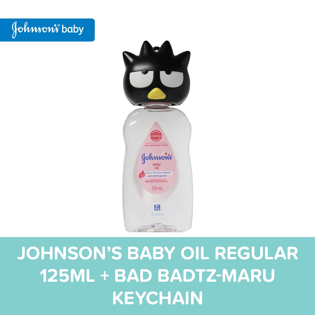 JOHNSONS Oil Regular with Free Bad Badtz-Maru 125ml