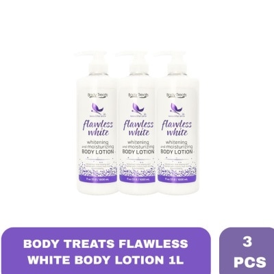 BODY TREATS, BODY TREATS Rosy White Body Lotion 1000ml x 3 Bundle ...