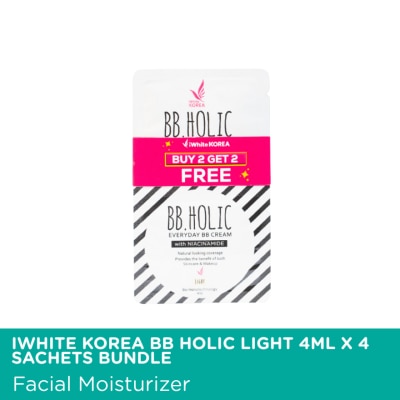 I WHITE KOREA IWHITE KOREA BB Holic Light 4ml x 4 Sachets Bundle image