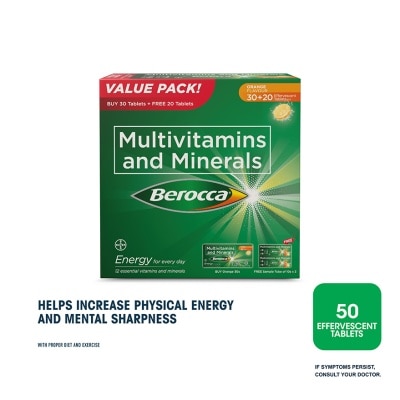 BEROCCA - BEROCCA Orange 30s + 20s Value Pack
