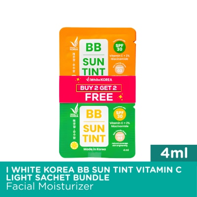 I WHITE KOREA - I WHITE KOREA BB Sun Tint Vitamin C Light Sachet Bundle image