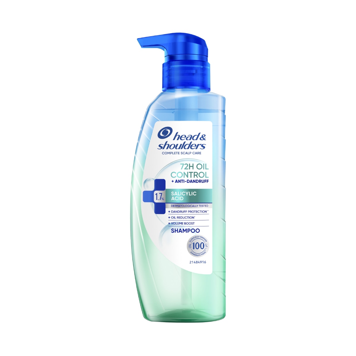 HEAD & SHOULDERS Complete Scalp Care 72H Oil Control Shampoo 290ml image