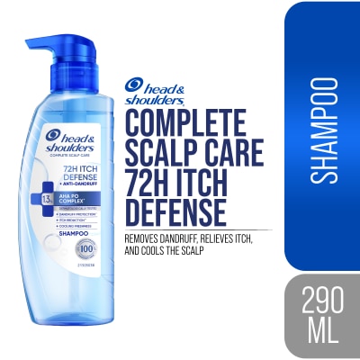 HEAD N SHOULDERS - HEAD & SHOULDERS Complete Scalp Care 72H Itch Defense Shampoo 290ml image