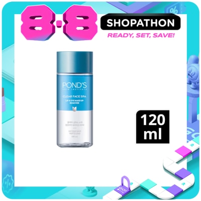 PONDS - PONDS Lip & Eye Make-up Remover 120ml image
