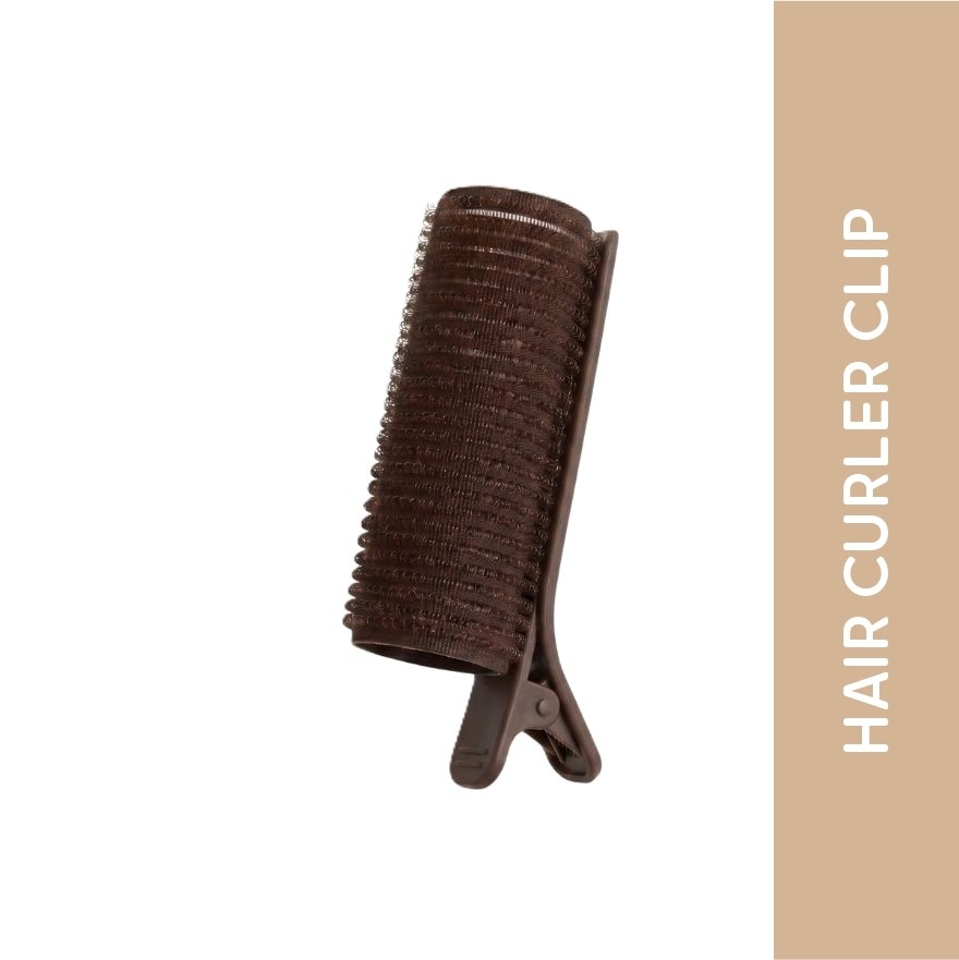 MIINE Bangs Roller Clip in Brown 1s image