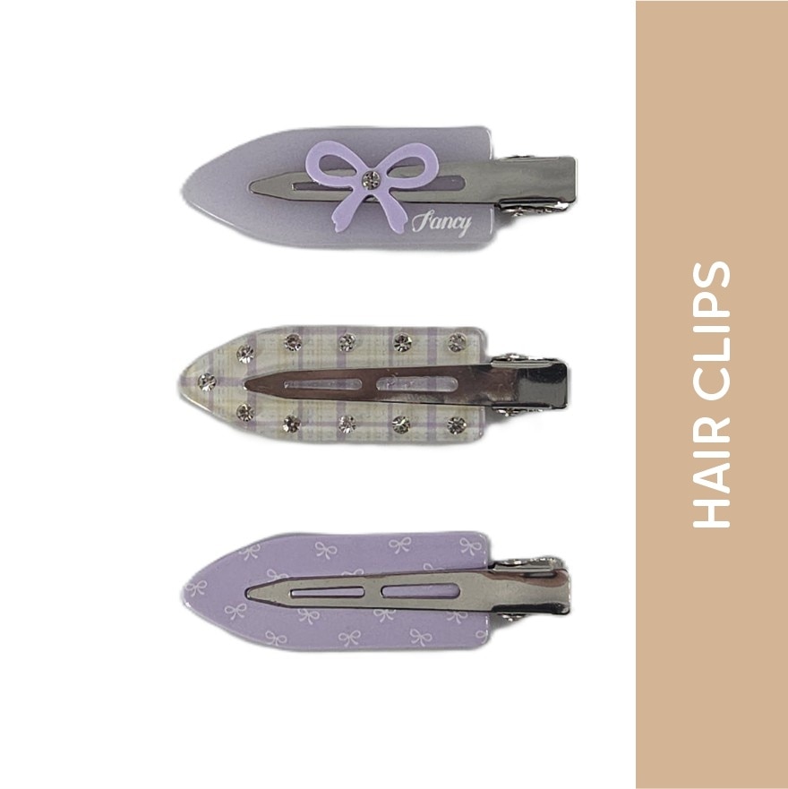 MIINE Lavender Trio Clip Set 3s image