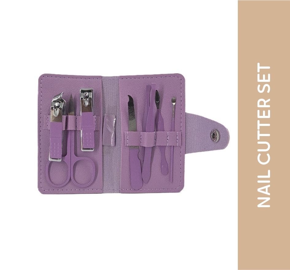 MIINE Purple Nail Cutter Set image