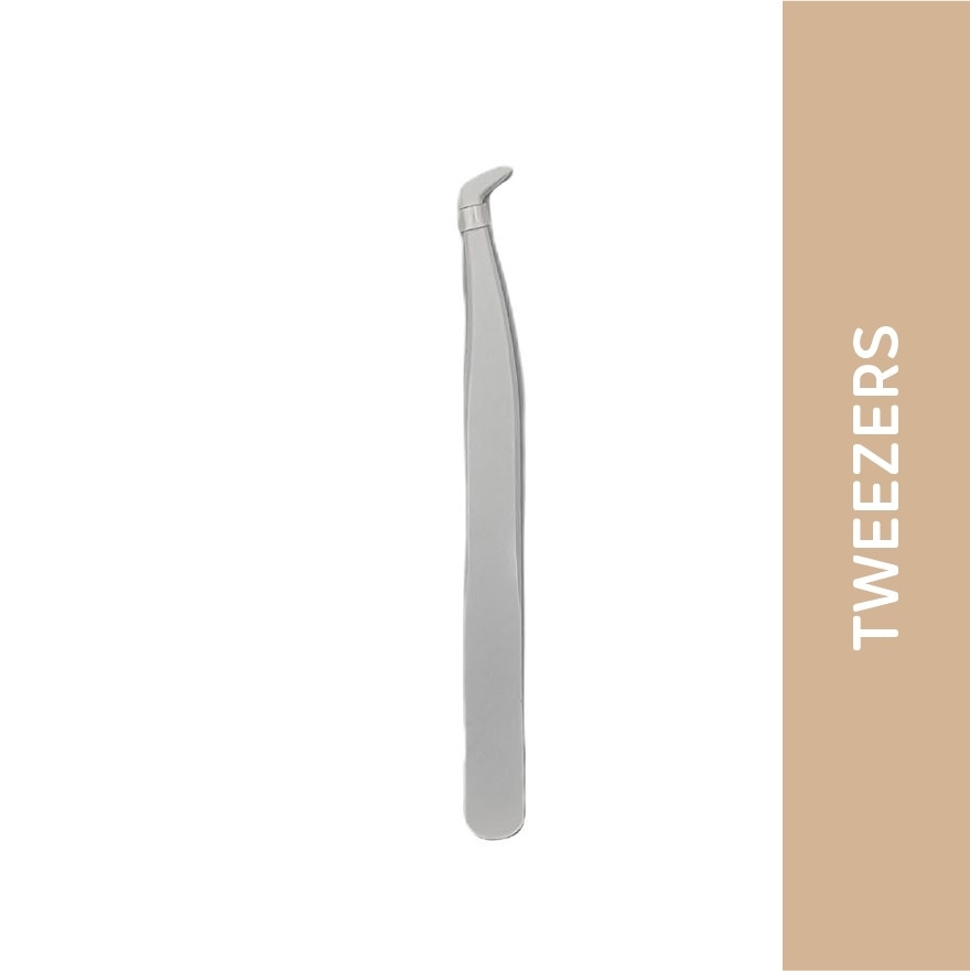 MIINE Cluster Lashes Tweezer White image