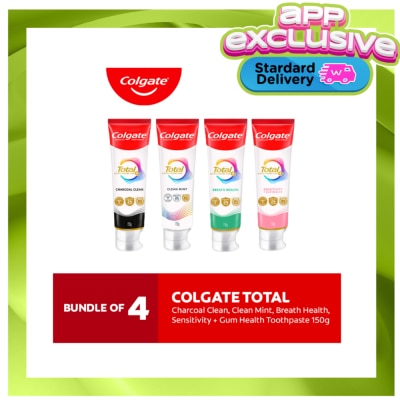 COLGATE - Colgate Total Toothpaste 150g Bundle of 4 image