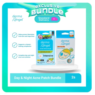 DERMA ANGEL - DERMA ANGEL Day & Night Acne Patch Bundle