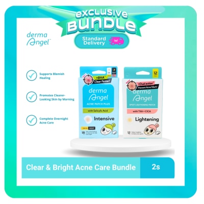 DERMA ANGEL - DERMA ANGEL Clear & Bright Acne Care Bundle image