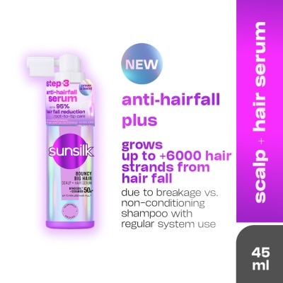 SUNSILK SUNSILK Bouncy Big Hair Scalp Hair Serum 45ml image