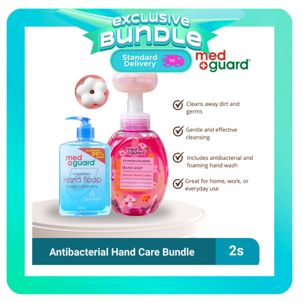 MEDGUARD Antibacterial Hand Care Bundle image